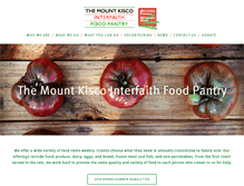 Tablet Screenshot of mountkiscofoodpantry.org